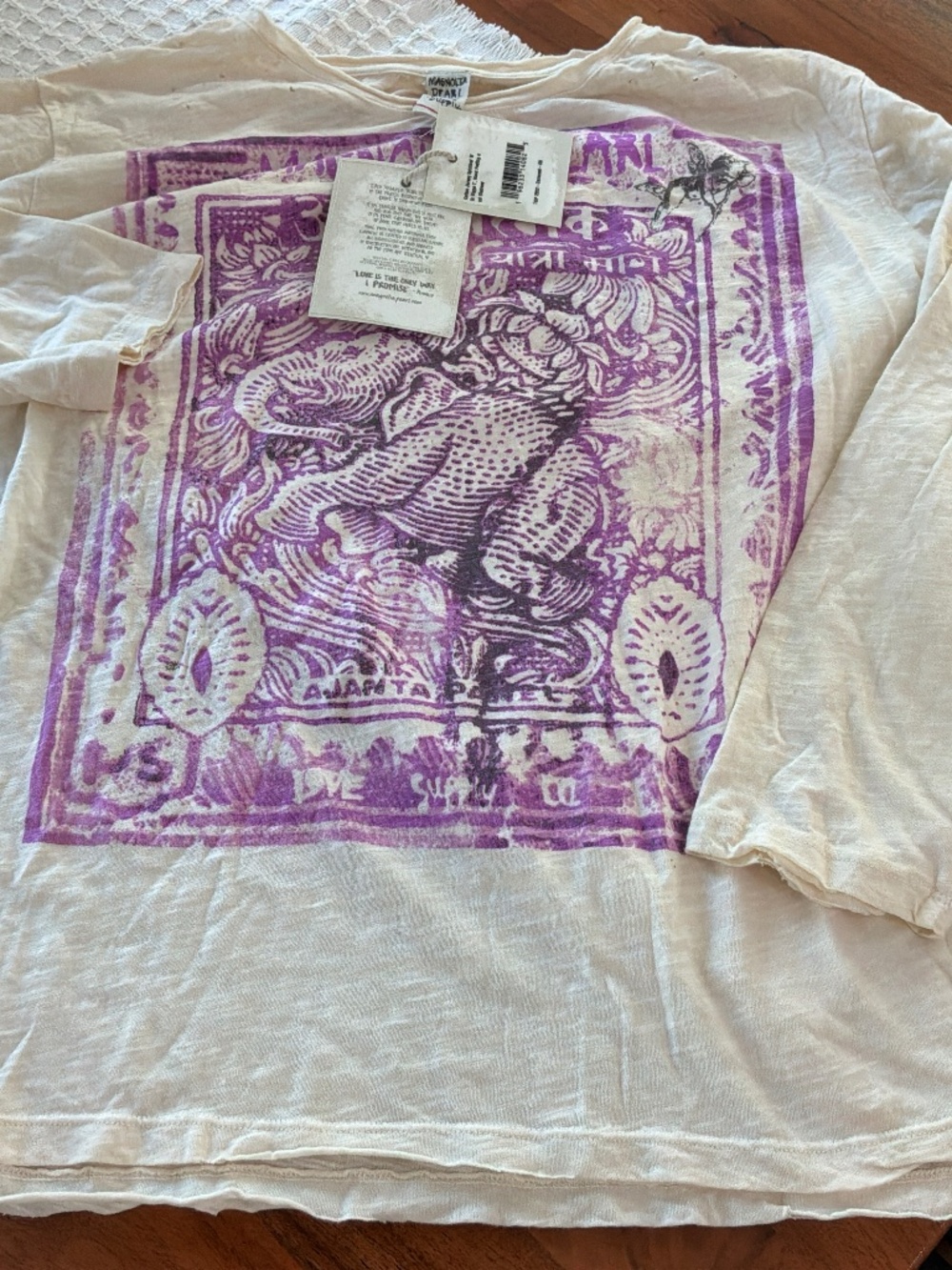 MAGNOLIA PEARL VIGGO TEE /SPIRITUAL WALK IN PURPLE